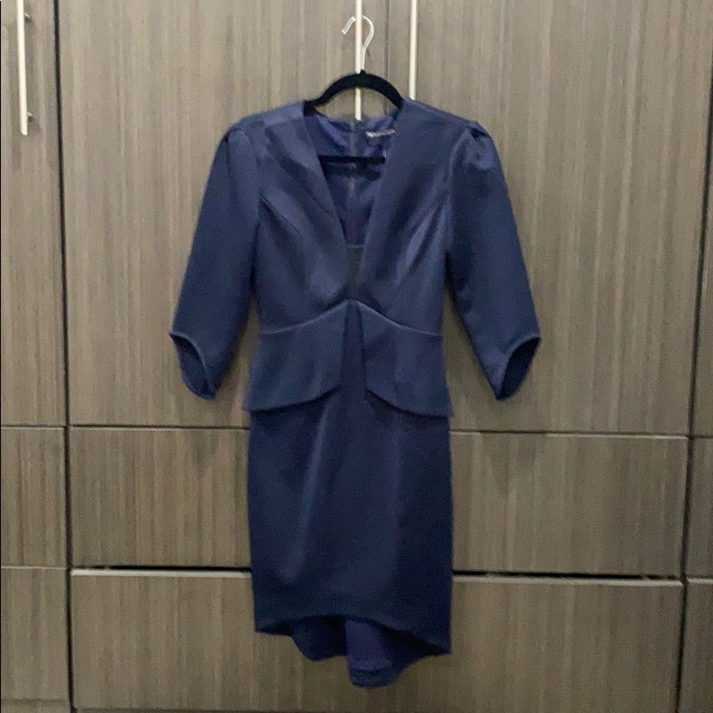 Marisa K navy dress